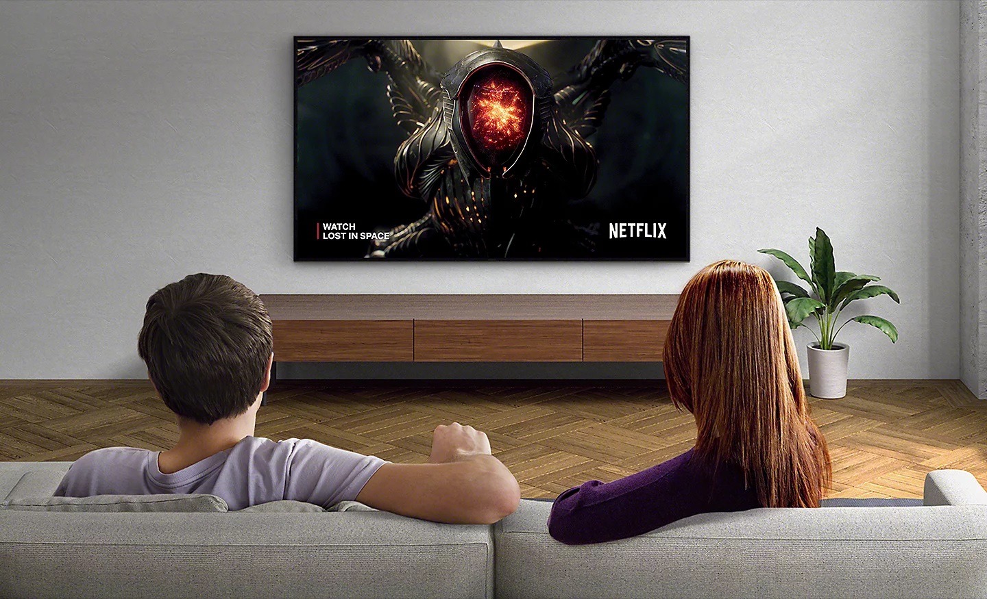 Le TV Sony XR-55X90L possede un mode Netflix Adaptive Calibrated.
