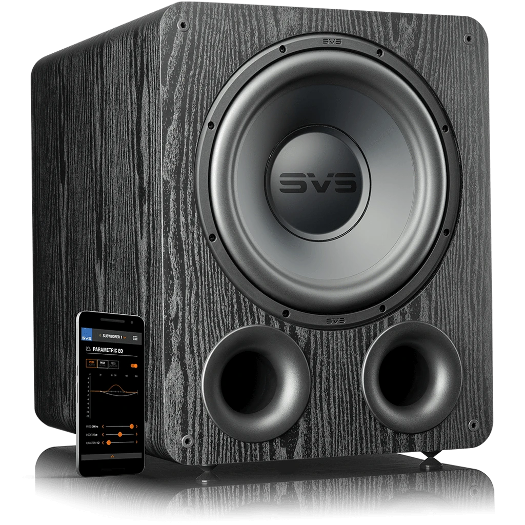 SVS PB1000 Pro, caisson de basses bass reflex