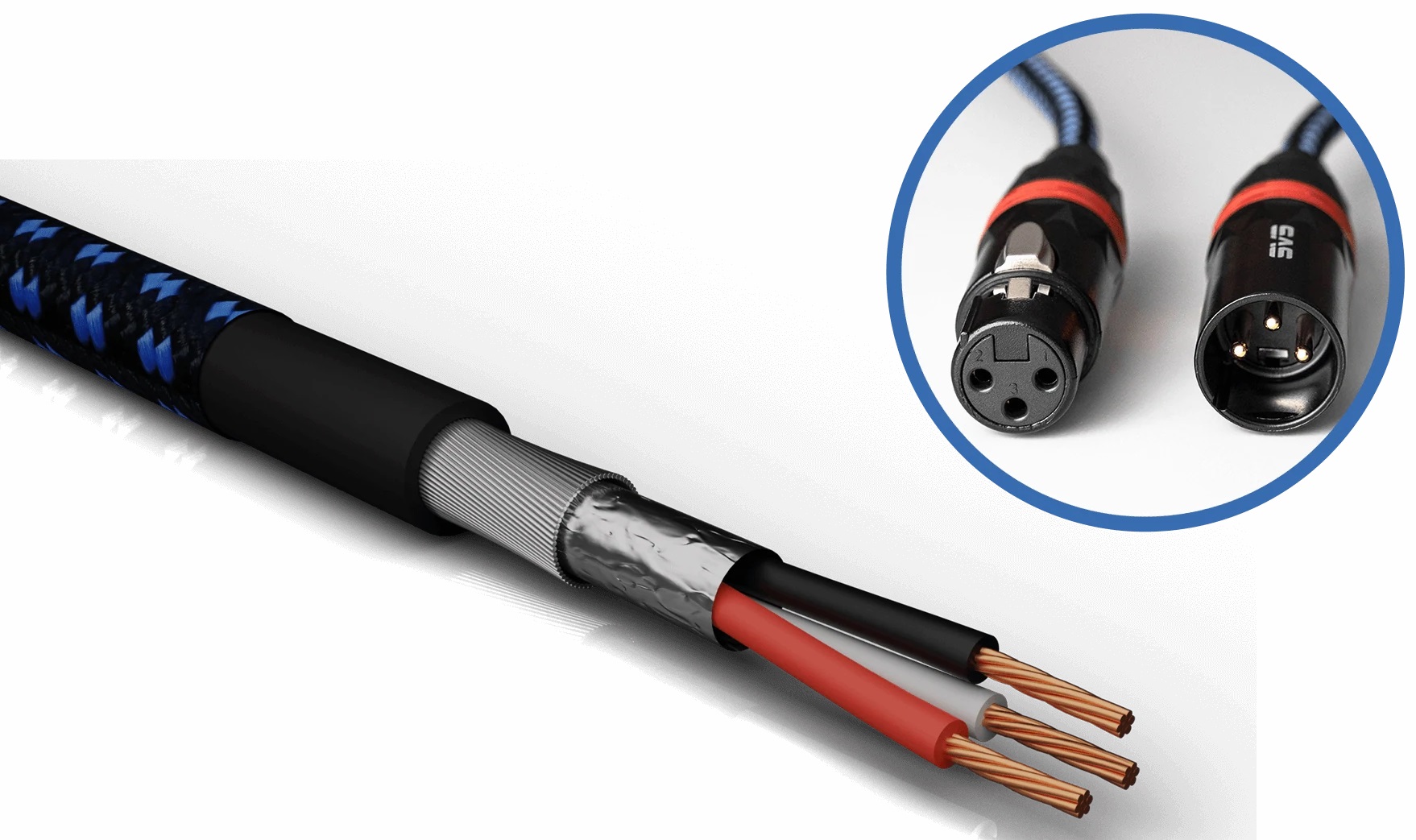 Câble SVS Soundpath balanced XLR mono