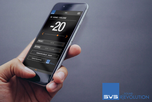 Appli Android & iOS pour subwoofer SVS PB-3000