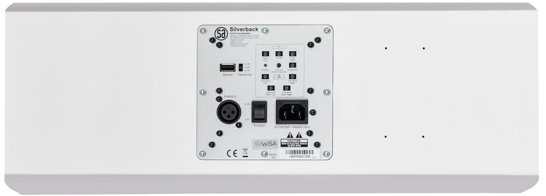 Enceinte centrale active System Audio Legend 10.2 Silverback