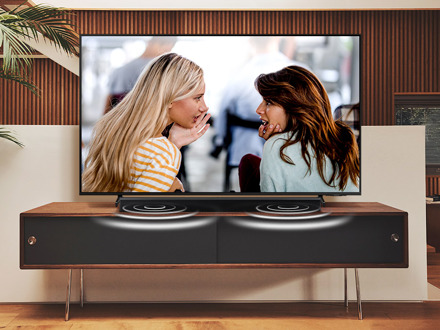 Barre de son 2.1 SAMSUNG HW-B450, mode voix claire