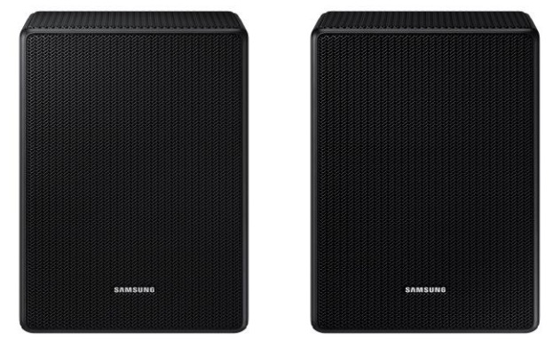 La barre de son Samsung HW-Q700C peut être associé aux enceintes surround SWA-9500S