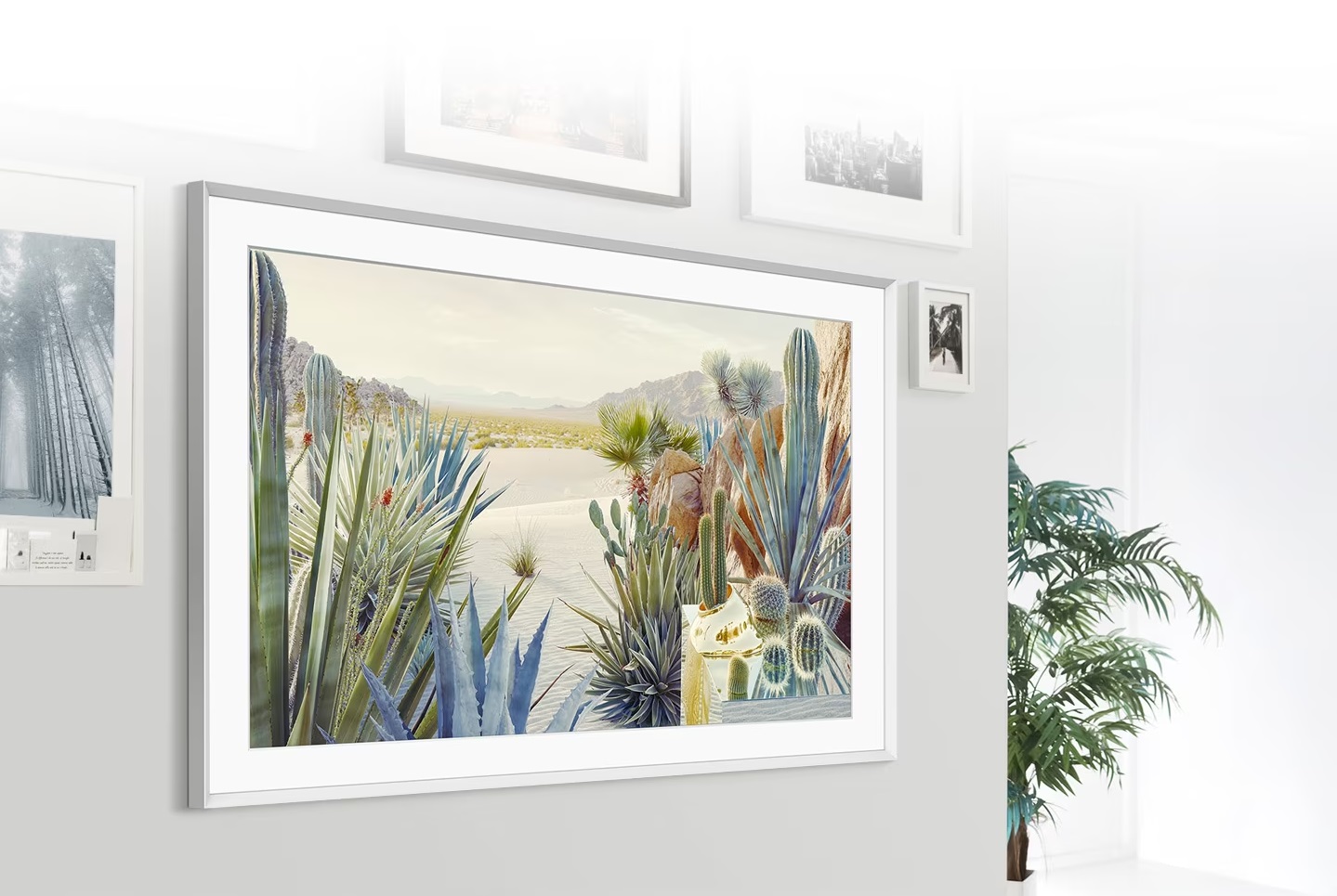 Le SAMSUNG TQ43LS03B est livré avec une accroche murale ultra-fine.