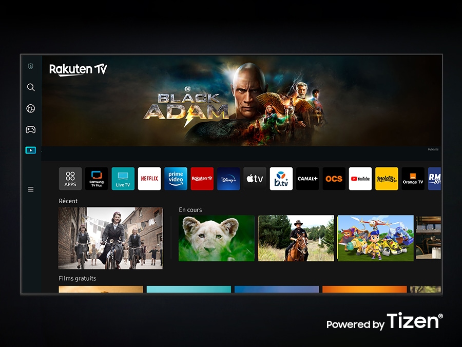 Téléviseur smart TV QLED Samsung 43QN90C