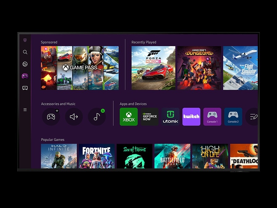 Tout le gaming sur votre téléviseur Samsung TQ43QN90C