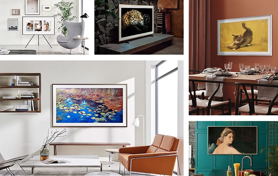 Téléviseur tableau Samsung The Frame TQ85LS03B