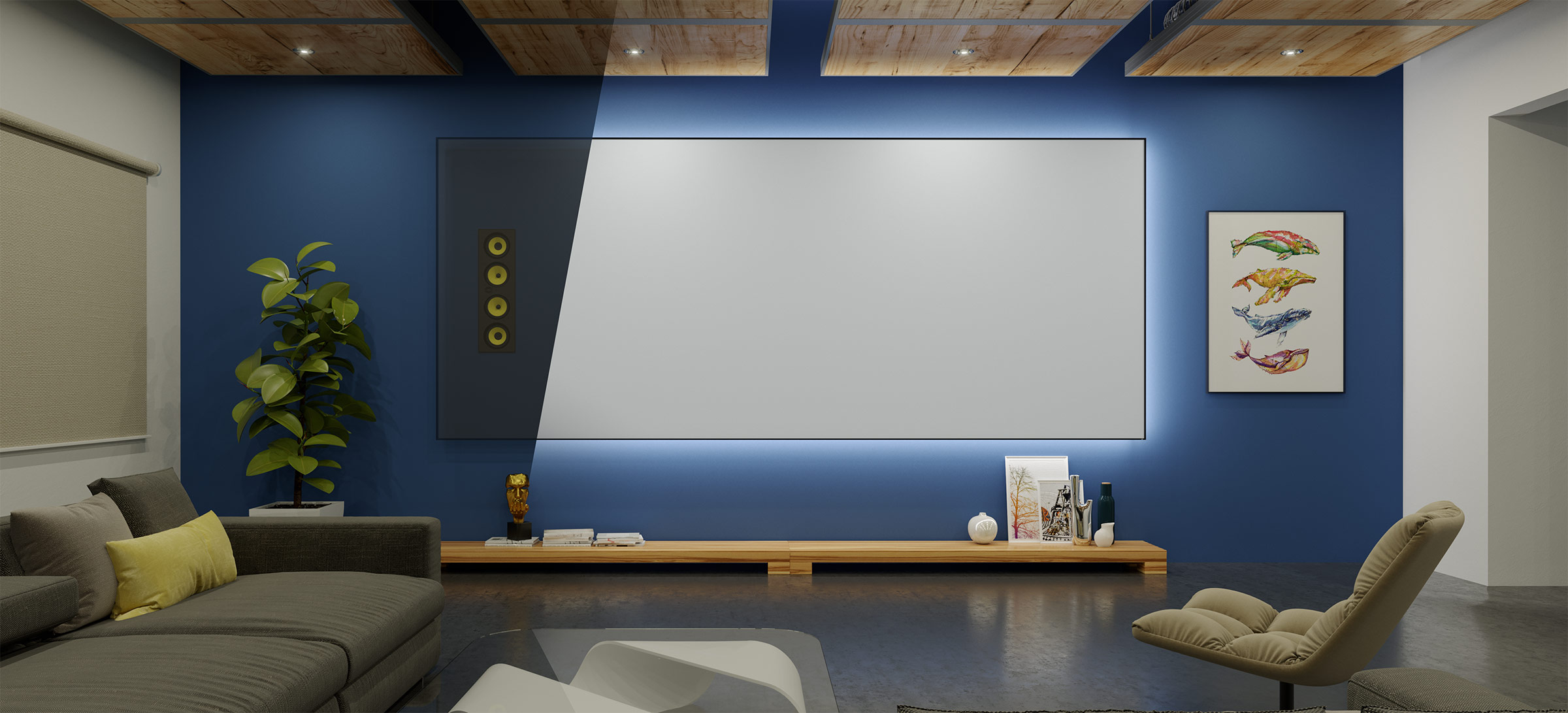 Screen Innovation, Solo  Pro, toile Pure AT, le meilleur du son et de l'image