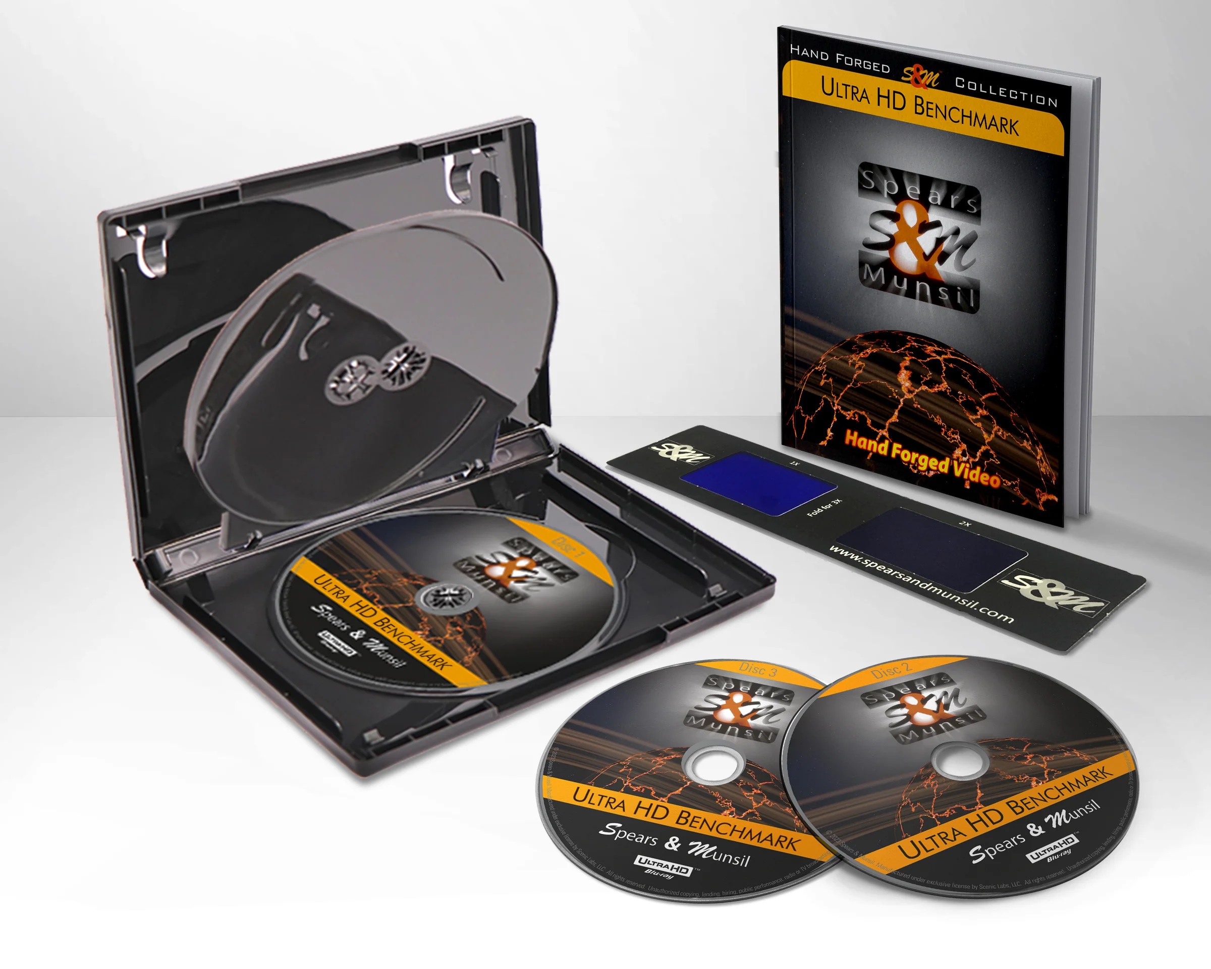 Disque Ultra HD Blu-ray HDR Benchmark 2023, Spears and Munsil
