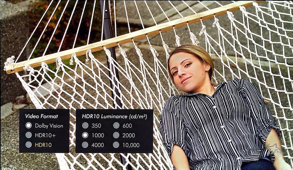 Mires Spears & Munsil UHD HDR Benchmark