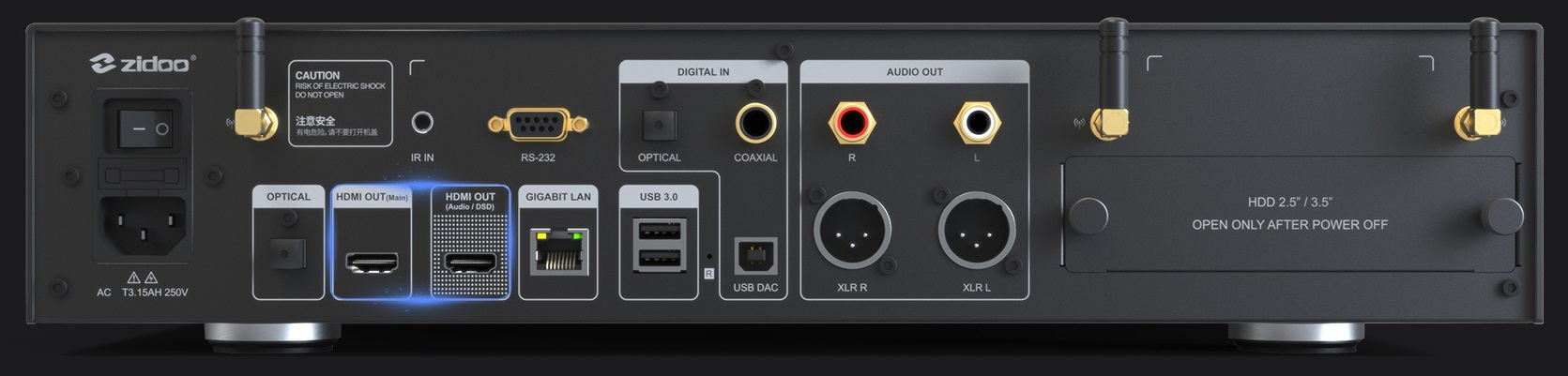 LECTEUR MULTIMEDIA, ZIDOO NEO ALPHA