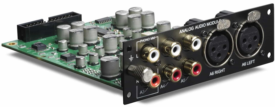Amplificateur Lyngdorf TDAI-3400, Module optionnel d'entrée analogique