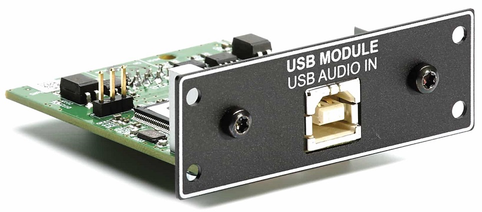 Amplificateur Lyngdorf TDAI-3400, Module optionnel d'entrée audio USB