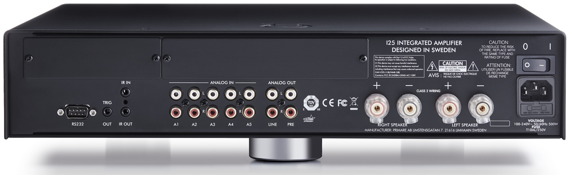 Primare I25, amplificateur stéréo intégré
