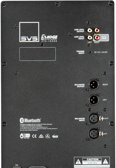 Amplificateur Sledge 5000W en crête du subwoofer SVS PB-4000